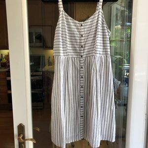 Navy Stripe Dress